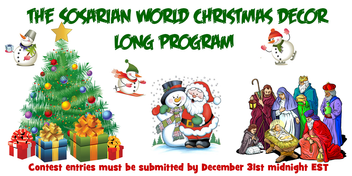 The Sosarian World Christmas Decor Long Program